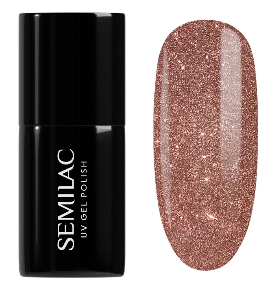 Semilac - gél lak Cat eye Shine Brown 333 7 ml