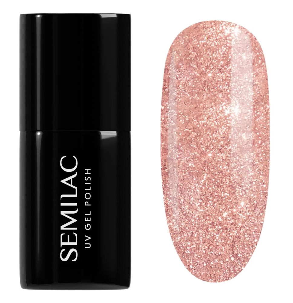 Semilac - gél lak 094 Pink Gold 7ml