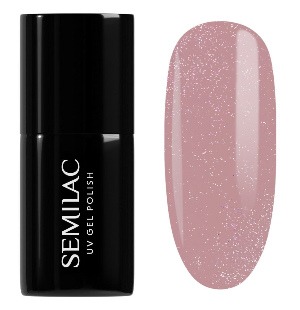 Semilac - gél lak 320 - Shimmer Dust Beige