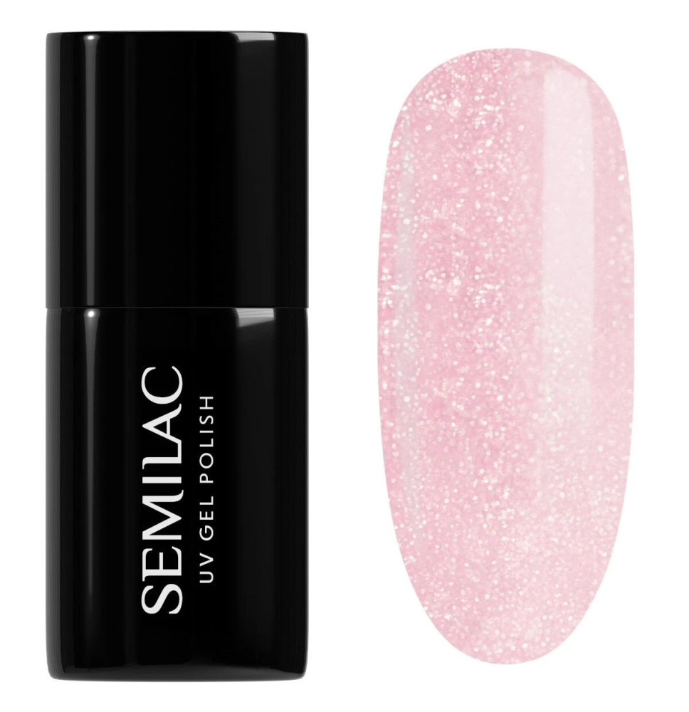 Semilac - gél lak 164 Pink Crystals 7ml