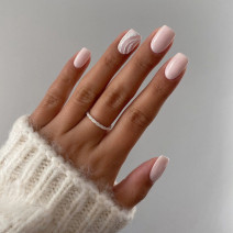 Semilac - gél lak Bussiness line 219 Pink Ivory 7ml