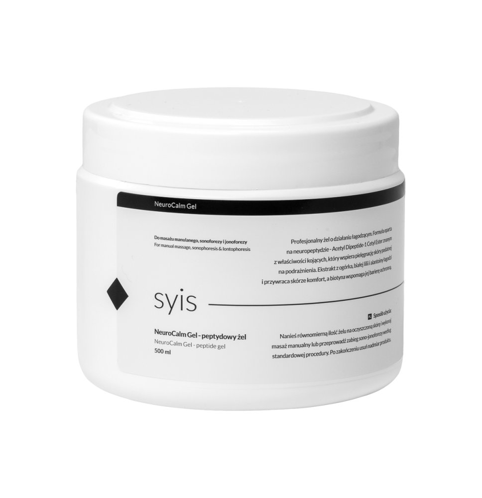 Syis NeuroCalm Gel – peptidový gél na manuálnu masáž, sonoforézu a iontoforézu 500 ml