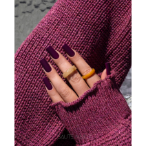 Gél lak na nechty Saute Nails S325 Noir Berry 8ml