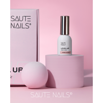 Saute Nails stavebný gél na nechty Level Up Rose Cloud vo fľaštičke 8ml