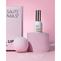 Saute Nails stavebný gél na nechty Level Up Beige Aura 8 ml