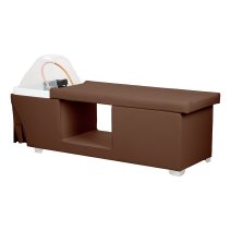 Gabbiano Head Spa Maldivy umývanie vlasov hnedá posteľ