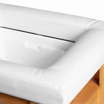 Gabbiano Head Spa Bali umývacia posteľ na vlasy biela