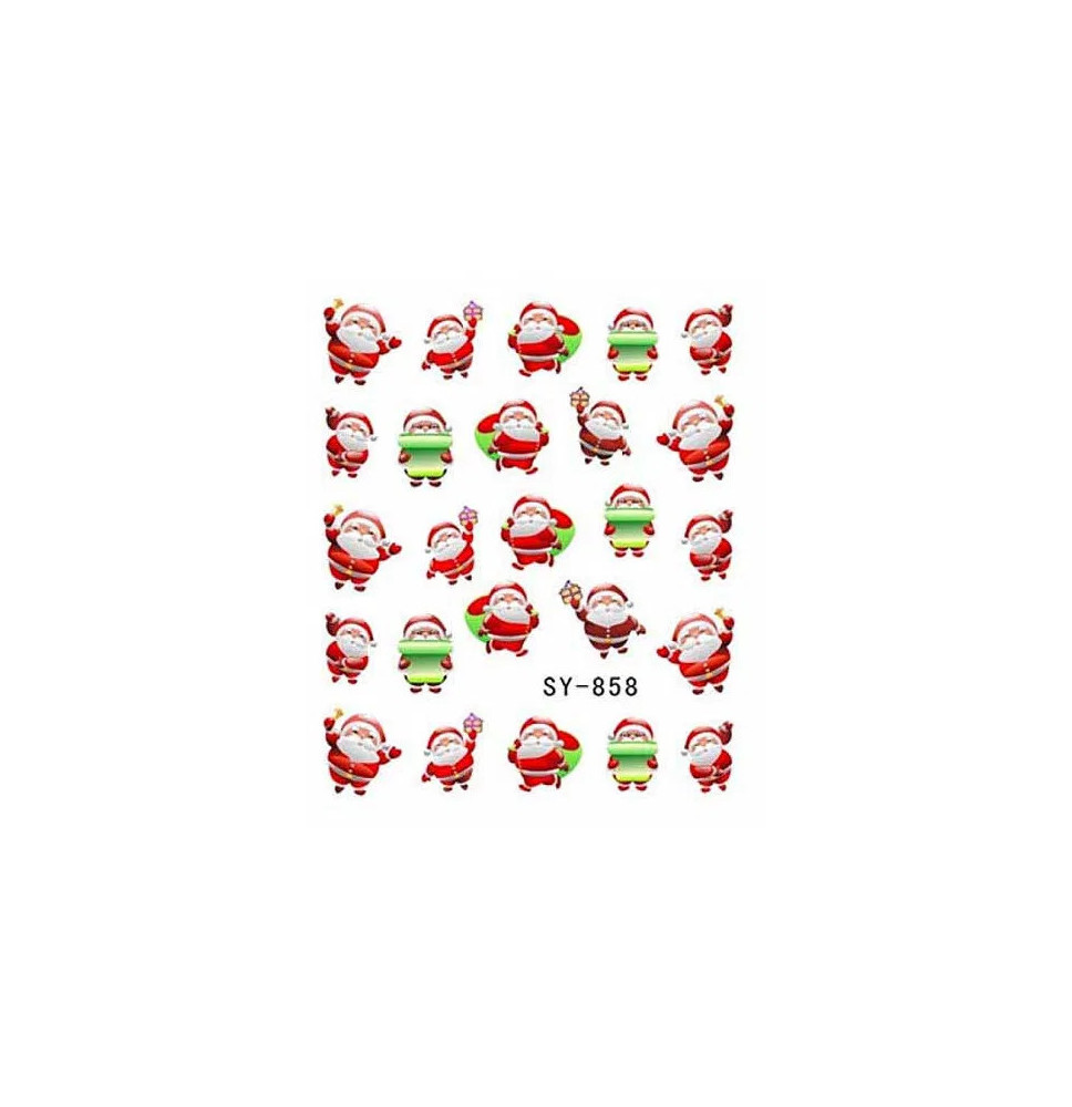 Vianočná vodolepka X-mas SY-858