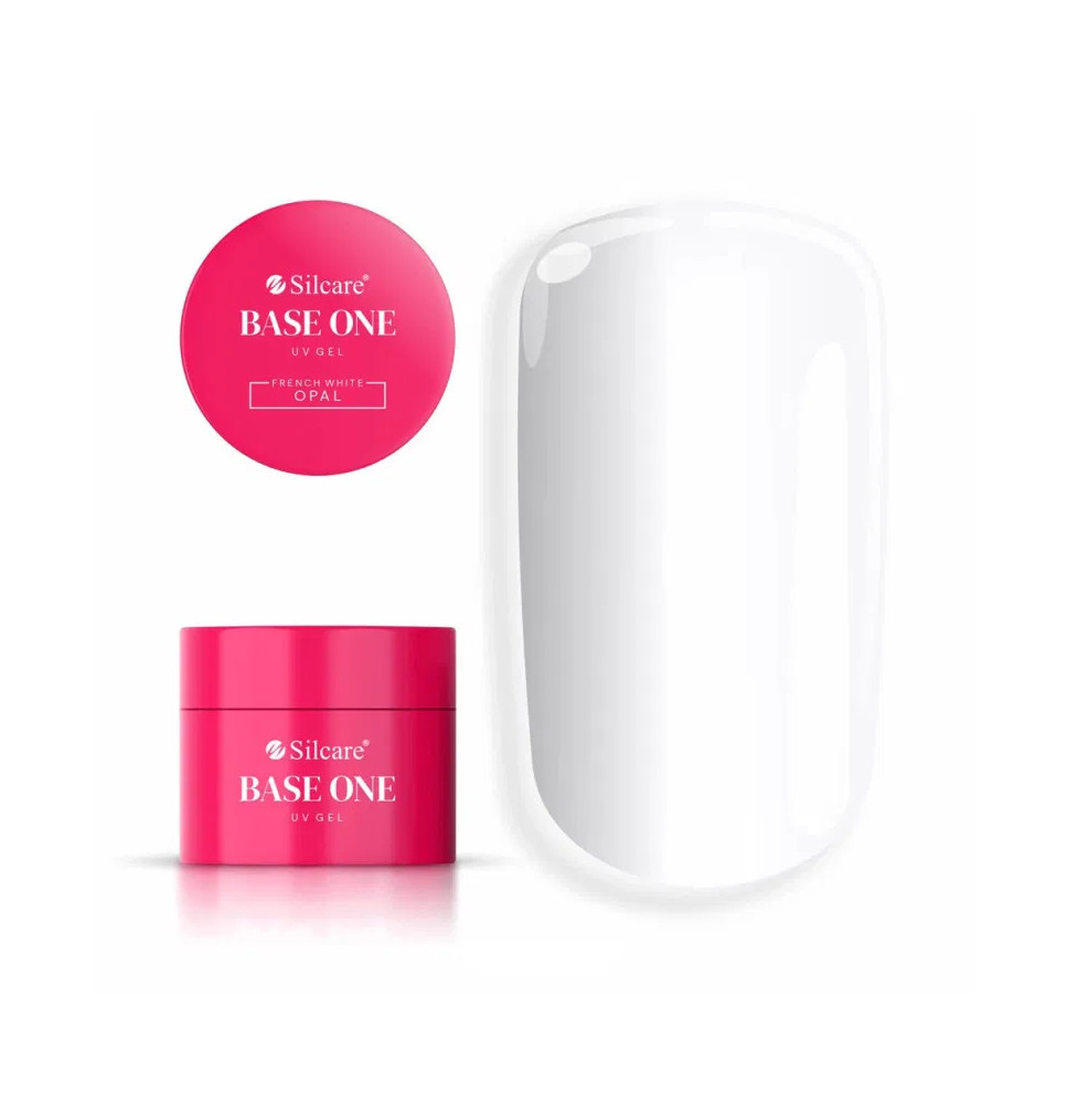 UV gél Base one French White Opal 15g