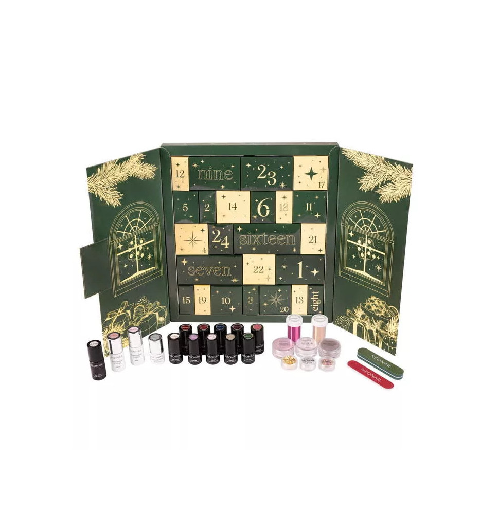 Neonail Adventný kalendár Beauty Feels Like Home – 24 vianočných prekvapení