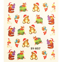 Vianočná vodolepka X-mas SY-857