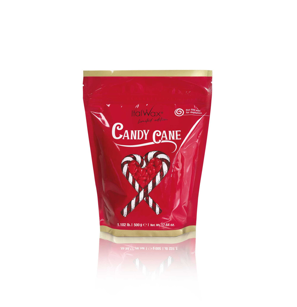 ItalWax filmwax - zrniečka vosku Candy Cane 500g