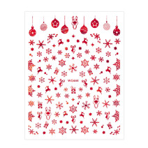 Molly Nails samolepiace vianočné nálepky na nechty WG444