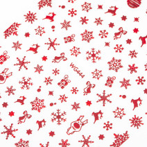 Molly Nails samolepiace vianočné nálepky na nechty WG444