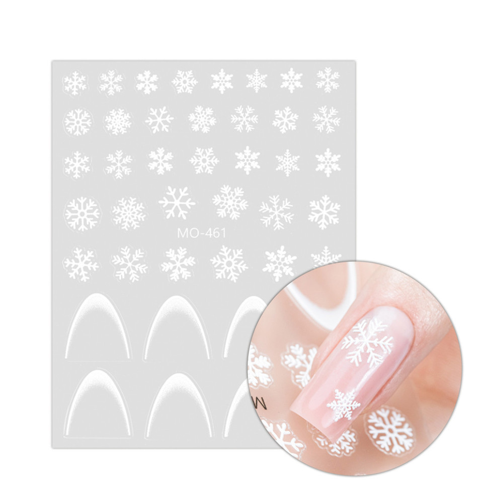 Molly Nails samolepiace vianočné nálepky na nechty MO-461