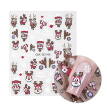 Molly Nails samolepiace vianočné nálepky na nechty QJK-5D146