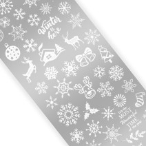 Molly Nails vianočná doštička na pečiatkovanie STN-N02