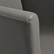 Kadernícke kreslo Gabbiano Mataro sivé