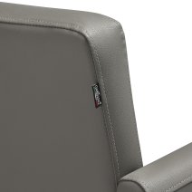 Kadernícke kreslo Gabbiano Mataro sivé