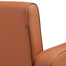 Kadernícke kreslo Gabbiano Bilbao hnedé