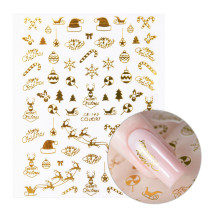Nálepky na nechty vianočné CB-149