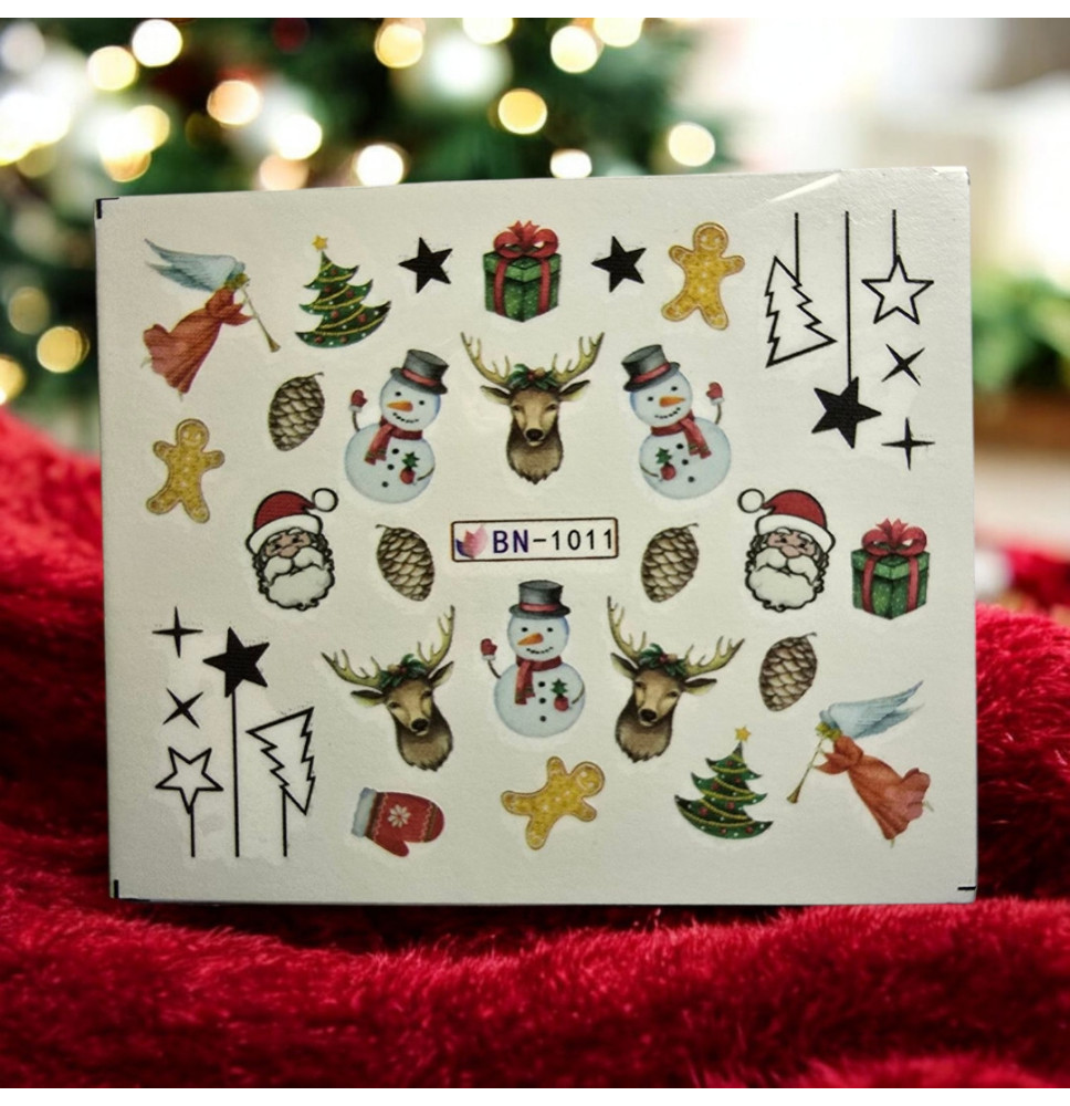 Vianočná vodolepka X-mas BN1011