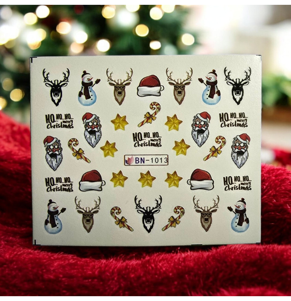 Vianočná vodolepka X-mas BN1013