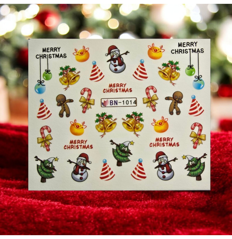 Vianočná vodolepka X-mas BN1014