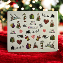 Vianočná vodolepka X-mas BN1016