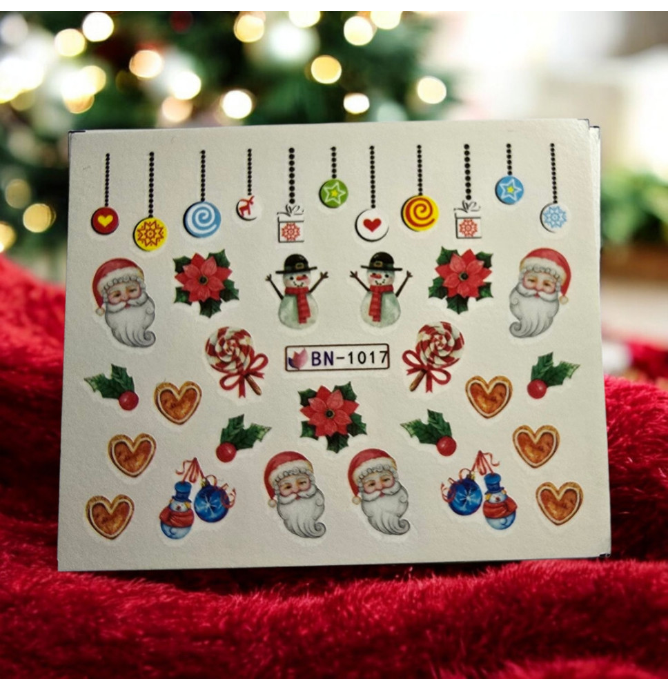 Vianočná vodolepka X-mas BN1017