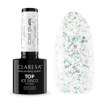 Gél lak CLARESA Ice Disco Top 5ml