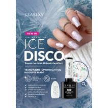 Gél lak CLARESA Ice Disco Top 5ml