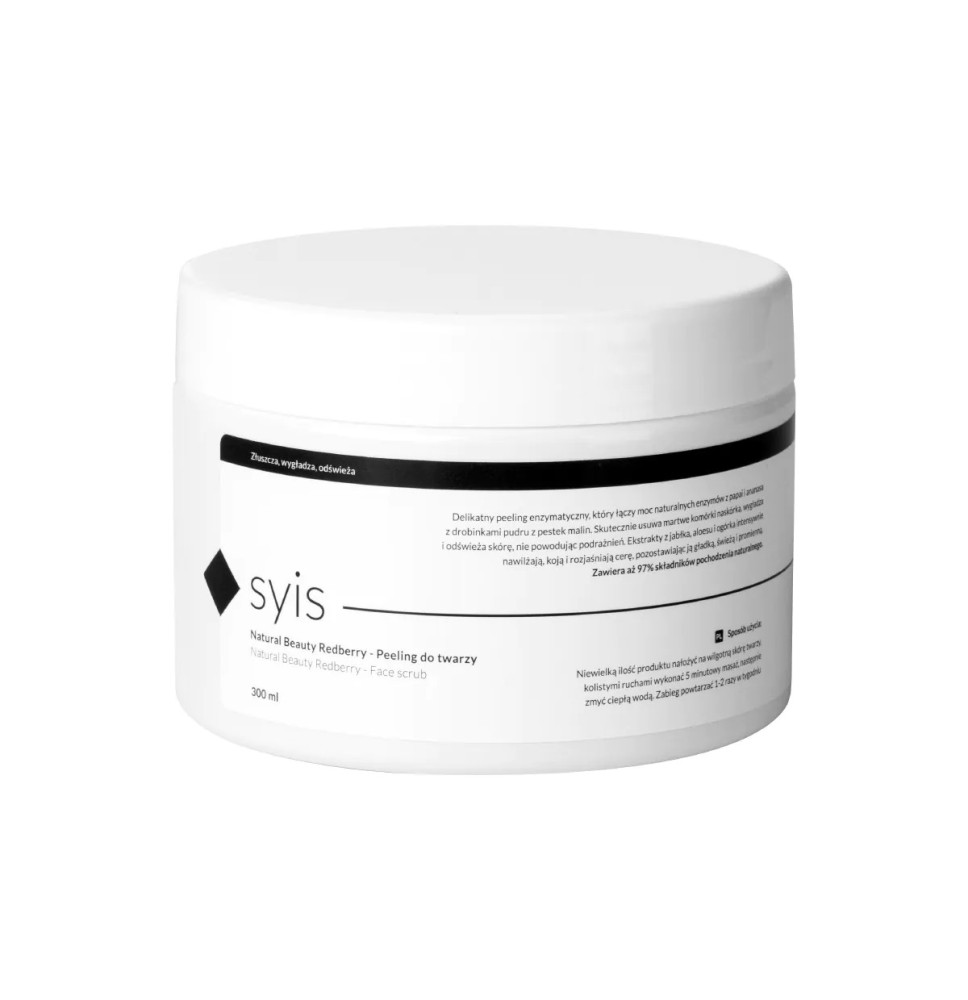 SYIS0 anty peeling s malinovými semienkami 30ml