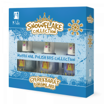 Moyra KIDS Snowflake collection Detský lak sada 3x7ml