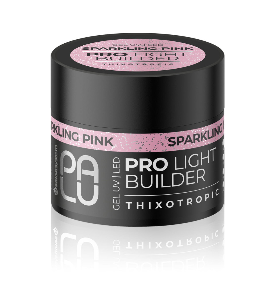 PALU PRO LIGHT stavebný gél Sparkling Pink 90 g