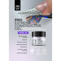 PALU PRO EXTREME Constructor Gel CLEAR 90 g – najtvrdší stavebný gél