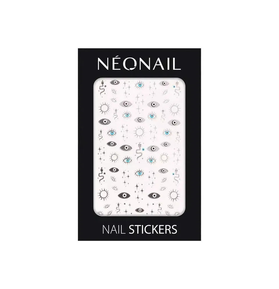 NeoNail Nálepka na nechty Boho Silver