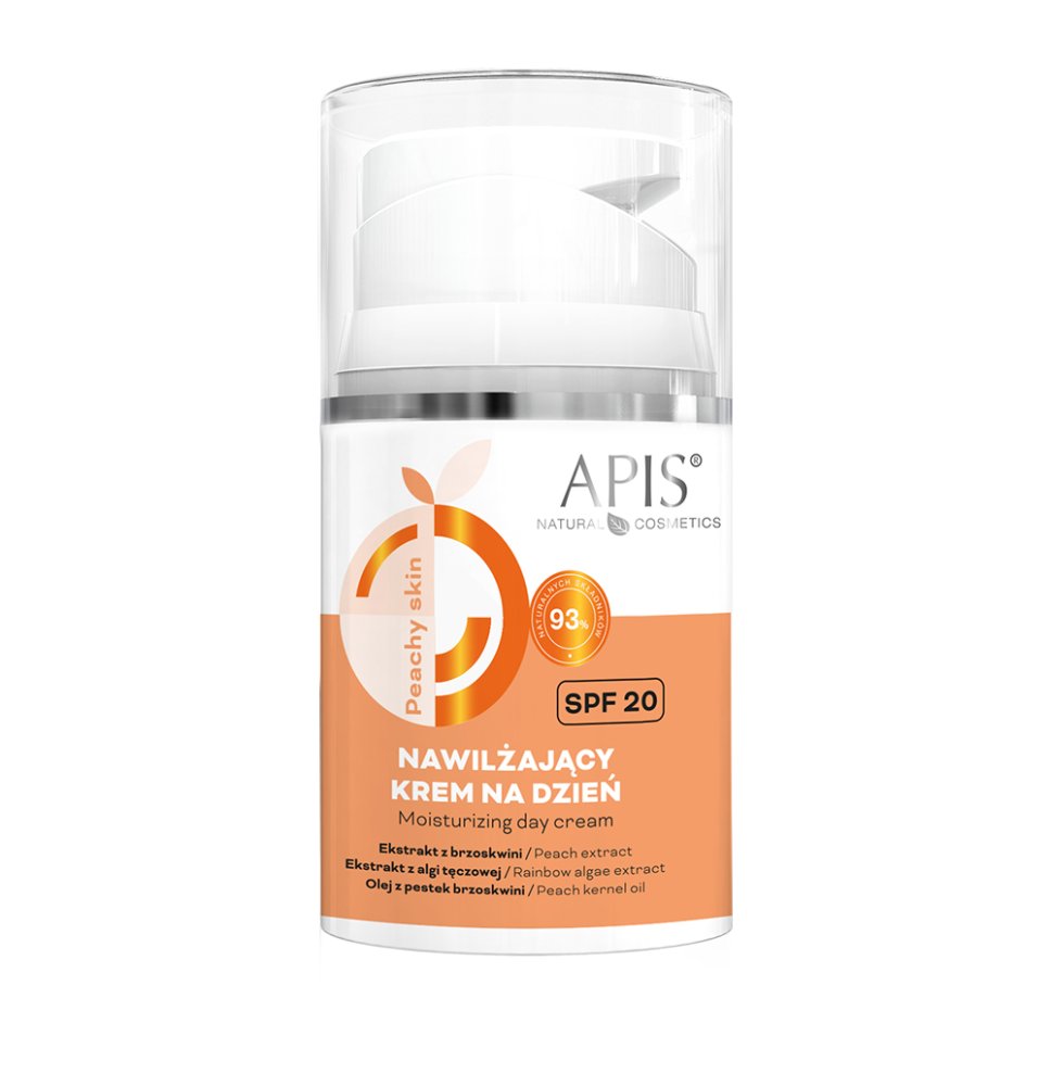 Apis PEACHY SKIN Hydratačný denný krém SPF 20 50 ml