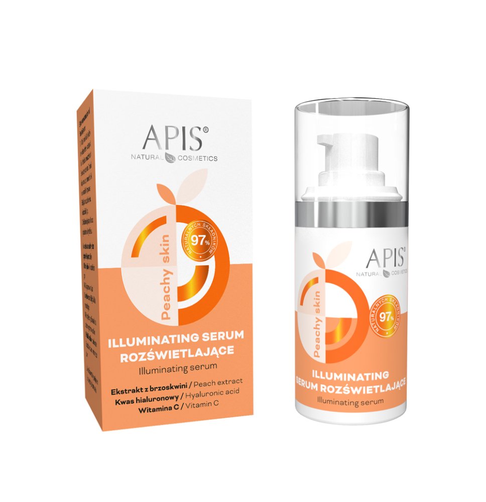 Rozjasňujúce sérum Apis PEACH SKIN 15 ml