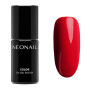 NeoNail gél lak Sexy Red 7,2 ml – intenzívna červená s plným krytím a klasickým finišom. Nadčasová manikúra až 21 dní.