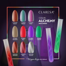 Gélový lak CLARESA Alchemy Cat Eye Silver 5ml