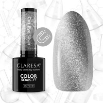 Gélový lak CLARESA Alchemy Cat Eye Silver 5ml