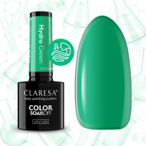 Gél lak CLARESA Alchemy Hydro Green 5ml