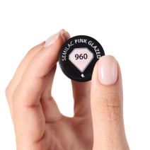 Semilac - gél lak 960 Pink Glazed 7 ml