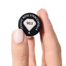 Semilac - gél lak 963 Rose Stracciatella 7 ml