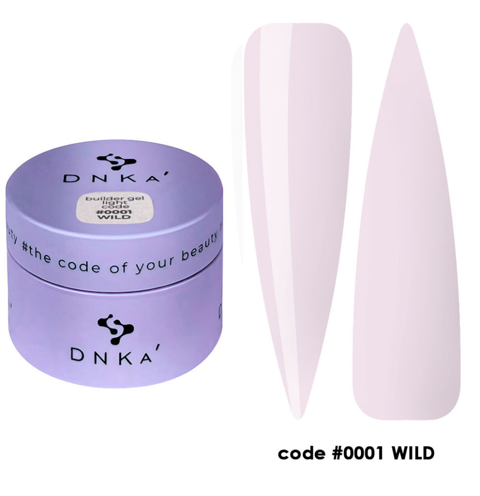 DNKa' Builder Gel Light č. 0001 Wild 30ml