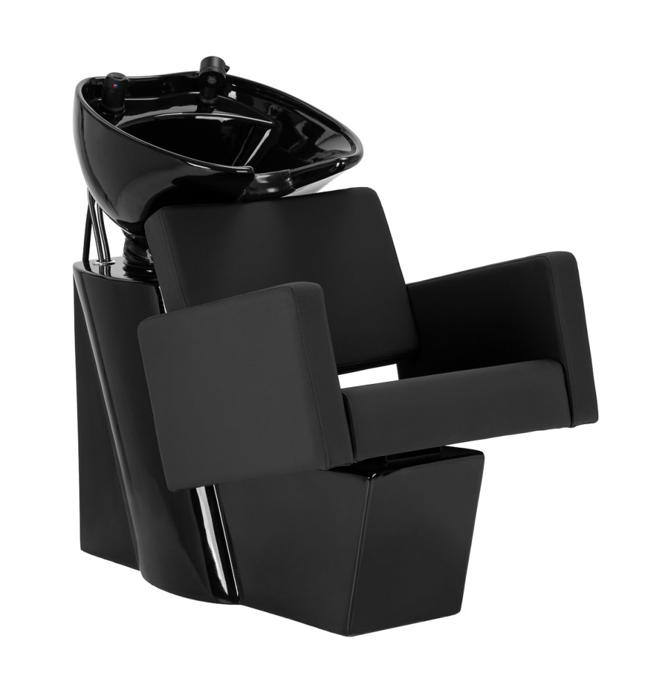 Gabbiano Vitoria kadernícka umývacia jednotka čierna