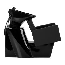 Gabbiano Vitoria kadernícka umývacia jednotka čierna