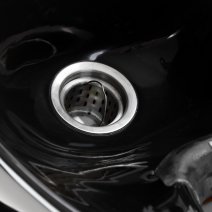 Gabbiano Vitoria kadernícka umývacia jednotka čierna