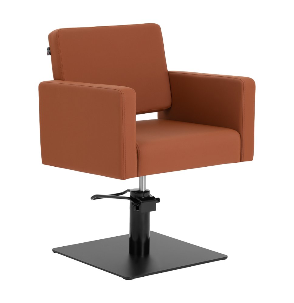 Kadernícke kreslo Gabbiano Vitoria hnedé